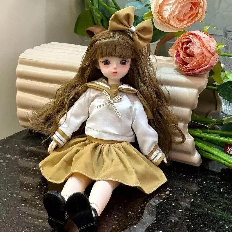 ตุ๊กตา 11.8 นิ้ว 6 ข้อต่อ BJD ชุดเสื้อผ้าเด็กผู้หญิง ตุ๊กตาเดี่ยว ตุ๊กตาเจ้าหญิง ของเล่นเด็ก ของขวัญวันเกิดเด็ก ตุ๊กตาข้อต่อ