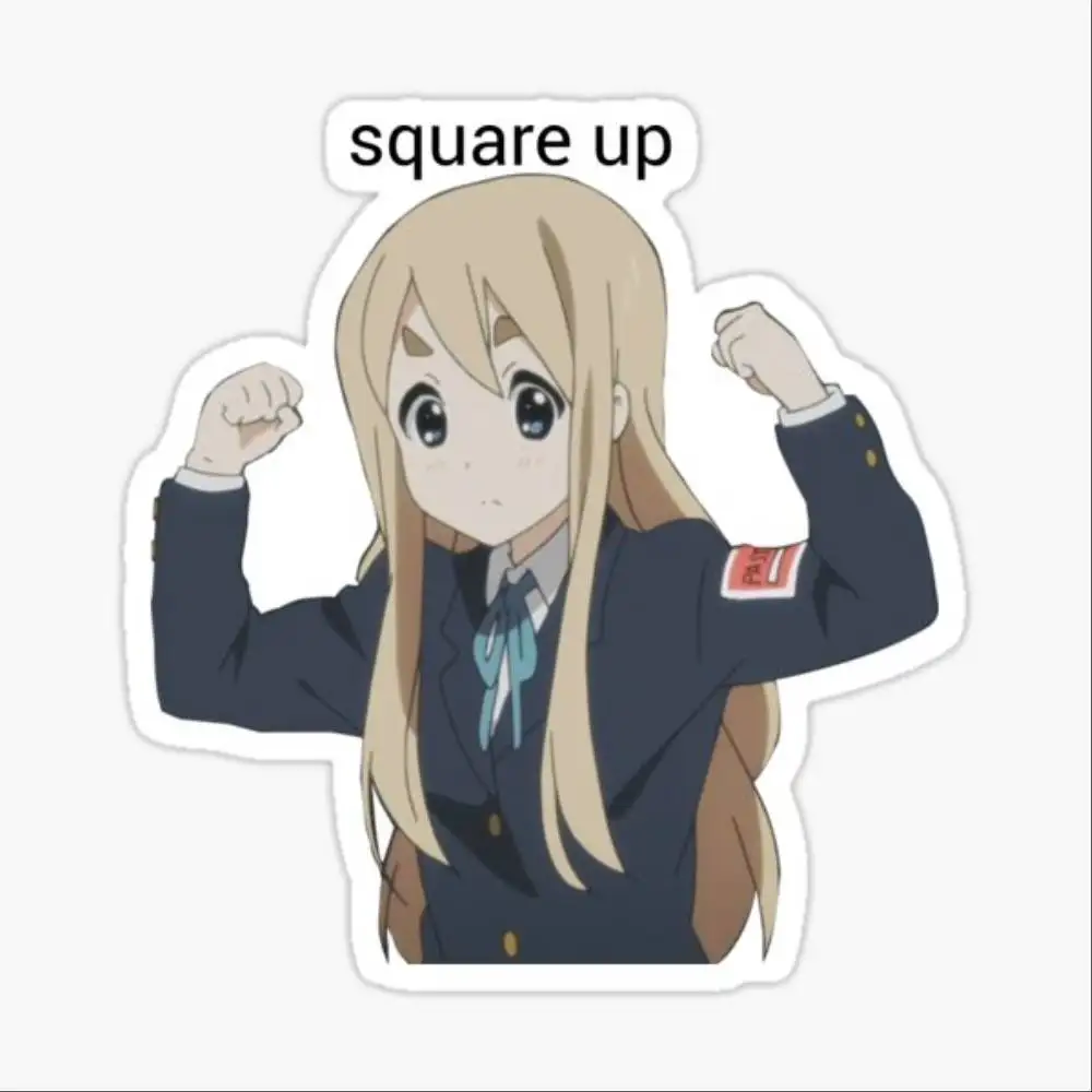 Mugi Square Up Waterproof Stickers For Decorating Car Windows Motorcycles And Computers.