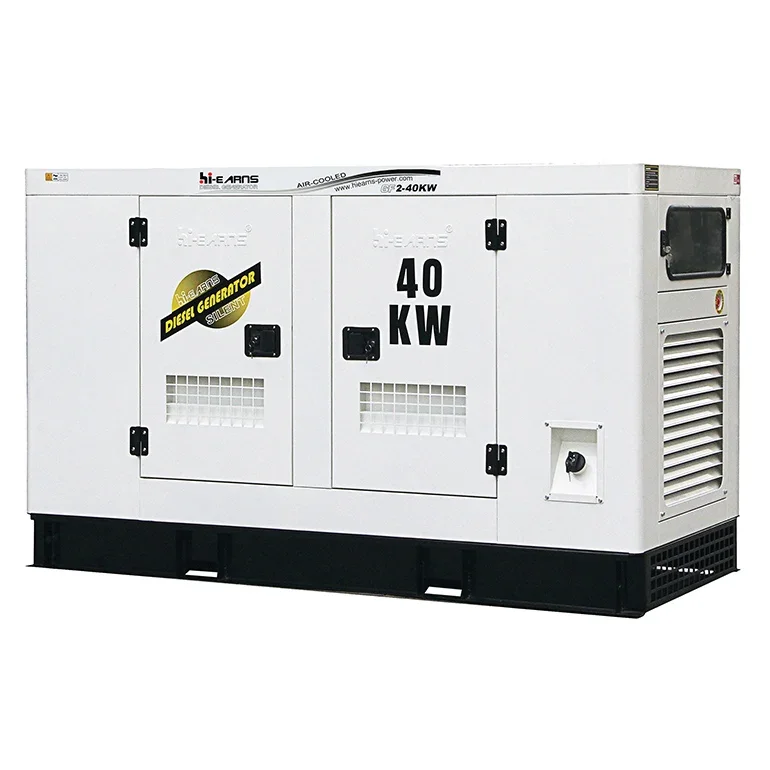 40KW 50KVA Three Phase 60Hz Water Cooled Brushless Silent Generator for Home