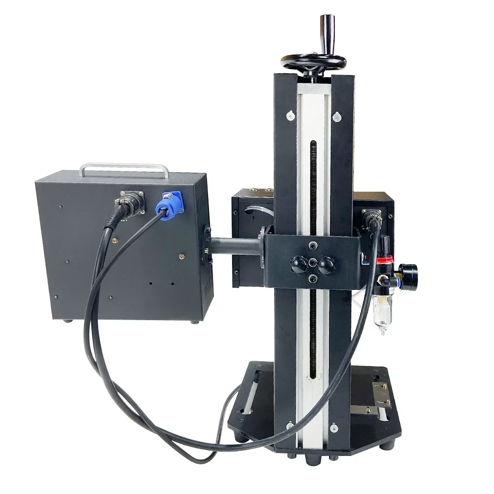 

New Kelier Mini LCD Controlled Pneumatic Dot Peen Metal Engraving Machinery Tags Marking Machine Engraver For Metal Nameplate Lo