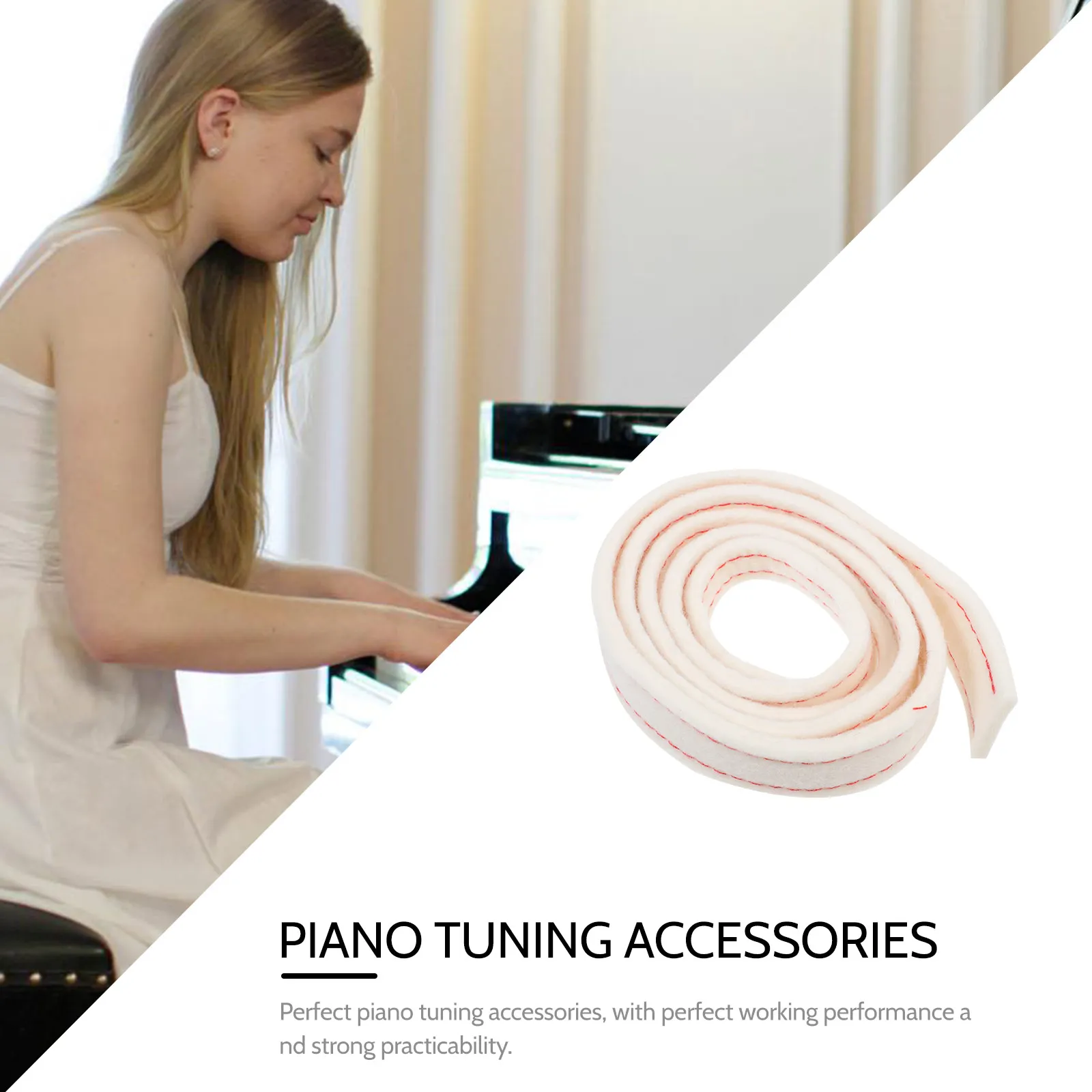 

Soundproof Tape Piano Tools Keys Tuning Repair Ratio Labels Mute Belt Professional Fixing Kit Accessory