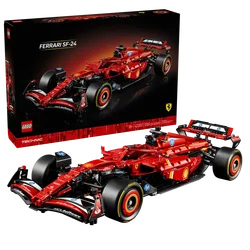 LEGO® Technic™ Ferrari SF-24 F1 Car Model Kit (42207) Building Toy for Adults Aged 18+ 1361 Pieces Birthday Christmas Gift