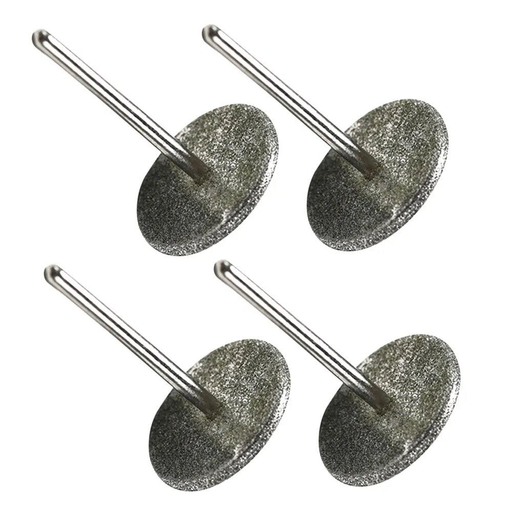 4Pcs 20Mm Round Sanding Disc Nail Drill Bits Salon Grade Manicure Pedicure Cuticle Remover Electric Nail File Replacement Heads