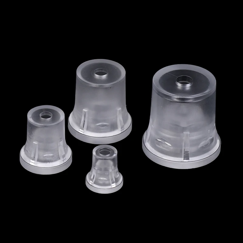 2Pcs PC Translucent Advertising Nail Glass Nail Bracket Invisible Plastic Screw Frosted Screw For Glass Nail Advertising