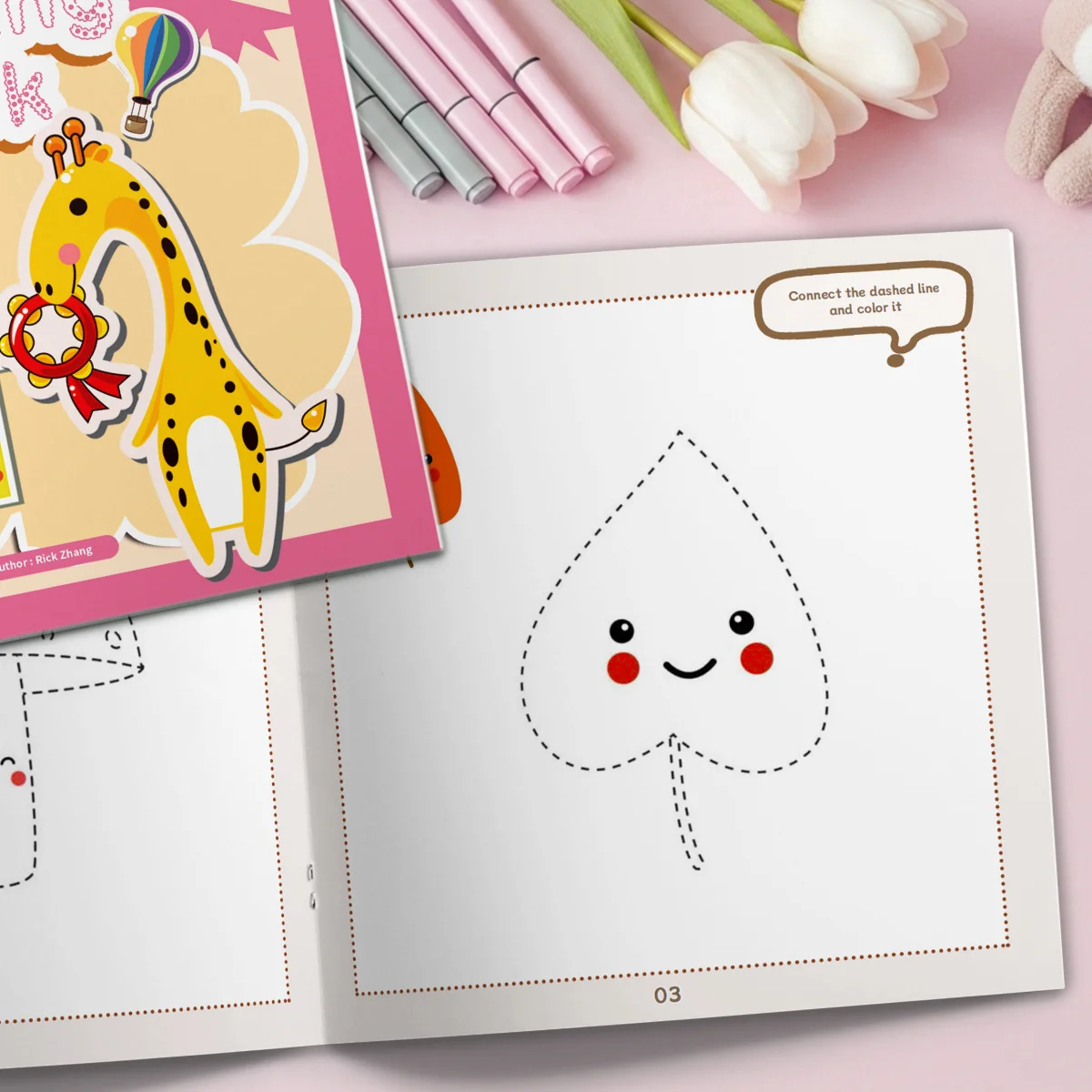 Coloring Book for Kids, Interactive, Creative, and Relaxing Activity for Playtime