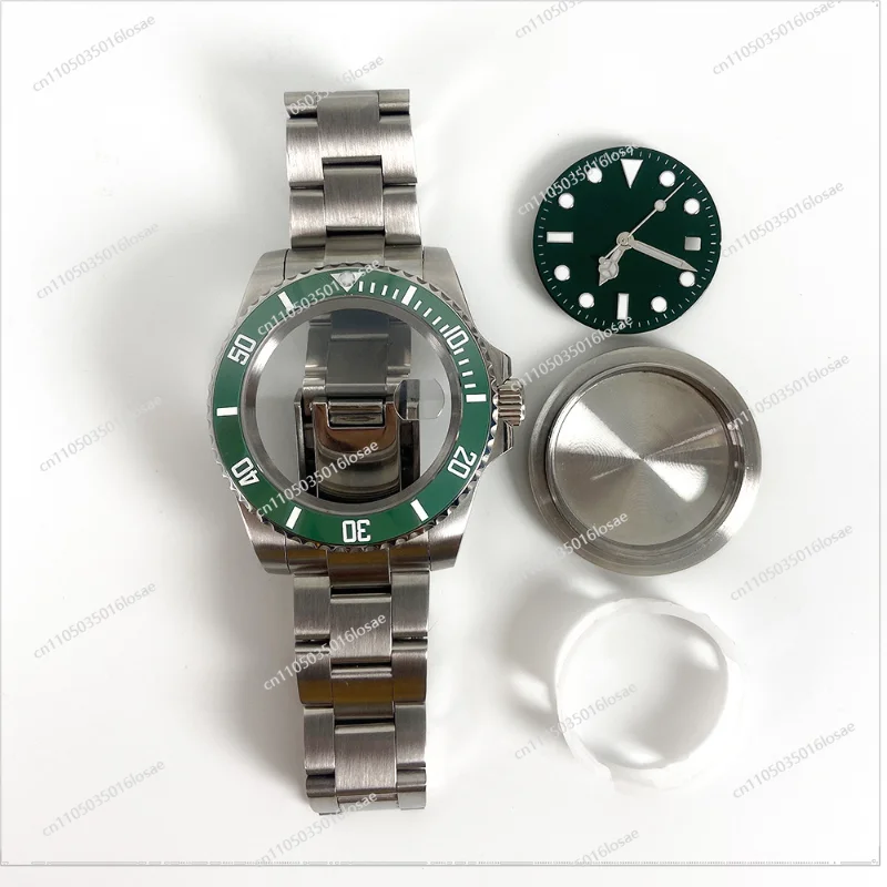 

For Watch Accessories 40mm Stainless Steel with Case Set for 8215/2813 Movement Ceramic Case