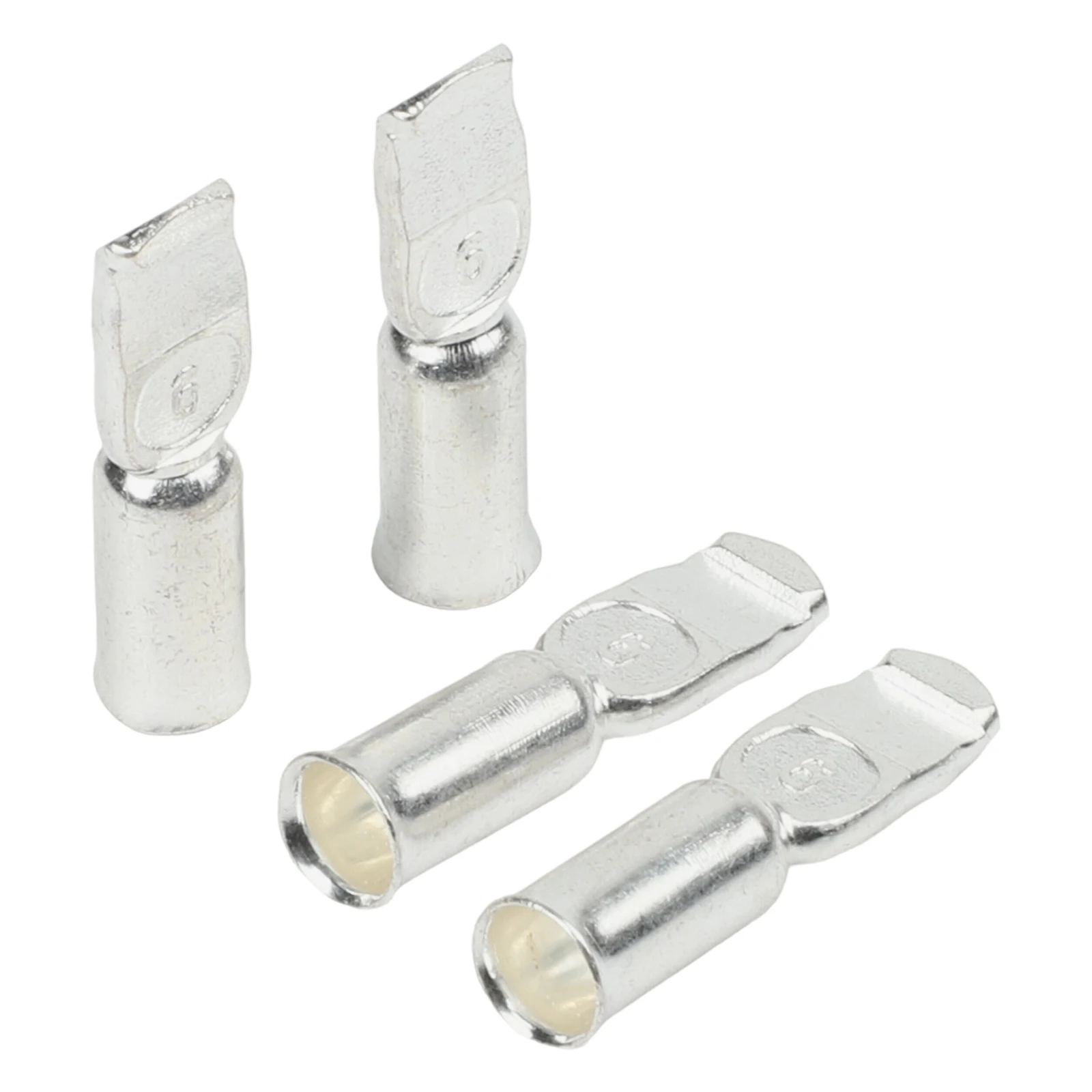 4PCS 50A 120A Terminal Lugs Pins For Style Connectors 2-12AWG Wire Solar For EV For Charger For Battery Accessory