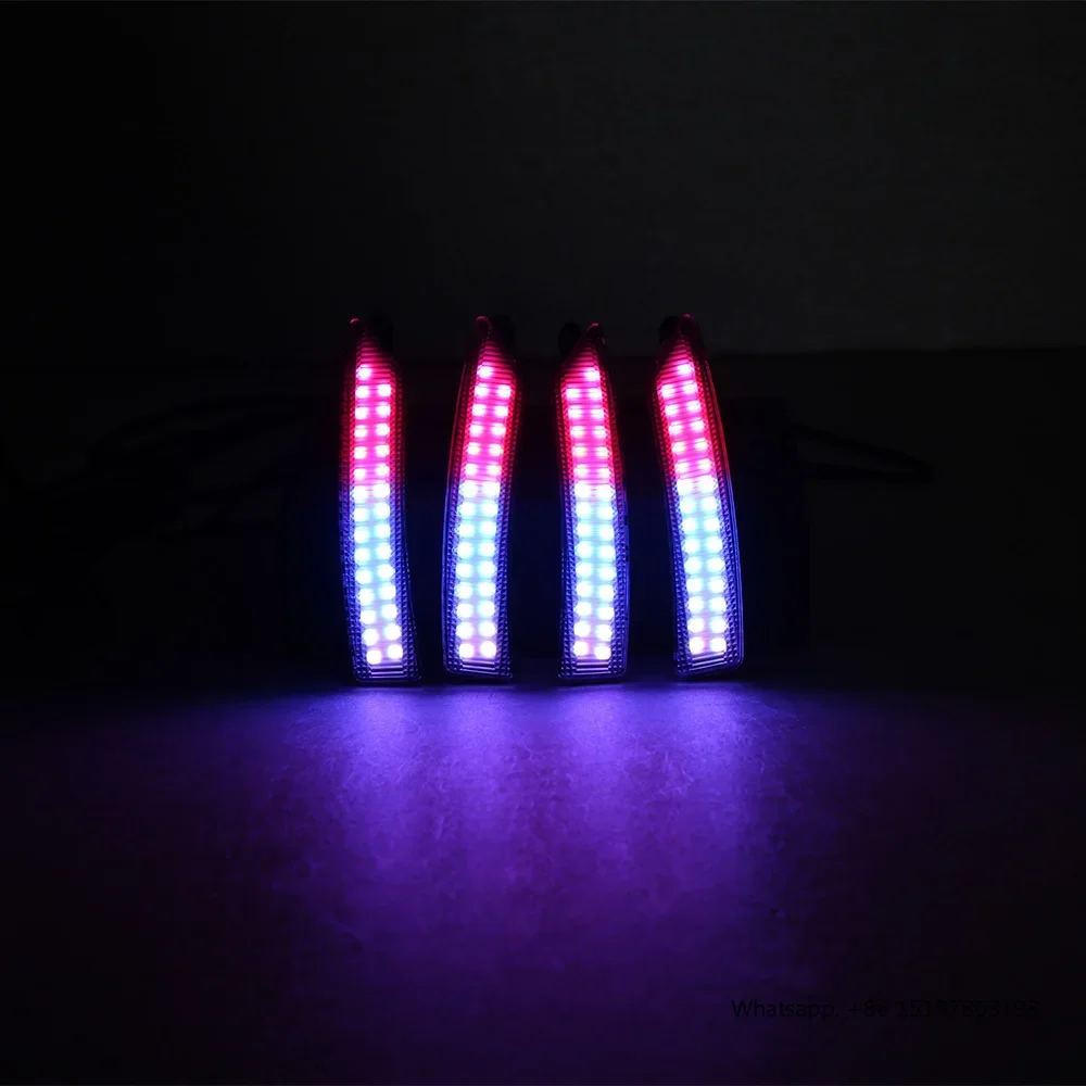 Multicolor Chasing RGB Side Marker Led Light for 2024-2025 Ford Mustang