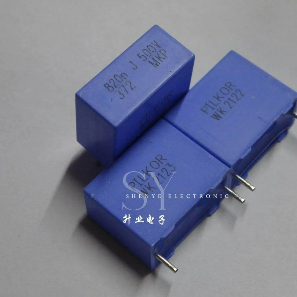 

5pcs/lot MKP 0.82uF 500V 0.82uF 820nF U82 824 PCMP372 820nJ J 5% Brand new 15mm film capacitor