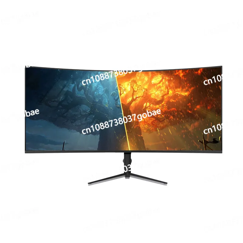 34/49 inch 5K 144Hz curved gaming monitor 32:9 ultra-narrow bezel gaming office lift HDR40 inch 5K 75Hz