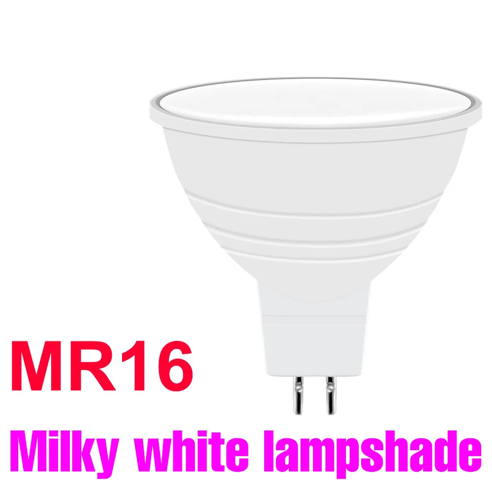 E27/E26 LED Spotlight GU10 Lamp MR16 Plafondlamp E14 Kroonluchter Lampen GU5.3 AC 220V 5W 7W Thuis Energiebesparende Verlichting Warm/Koud