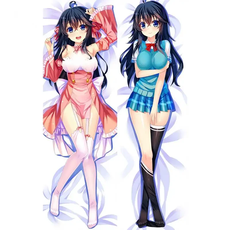 Hugging Body Pillow Case Pink Dress Dakimakura Cover Japanese Style Anime Pillow Decoration Sofa Cushion
