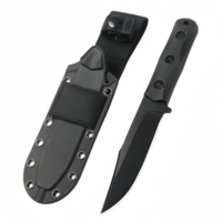 EK50 Jungle Hunting Straight Knife + Sheath, Outdoor Camping Survival Knife, Multi-purpose EDC Knife