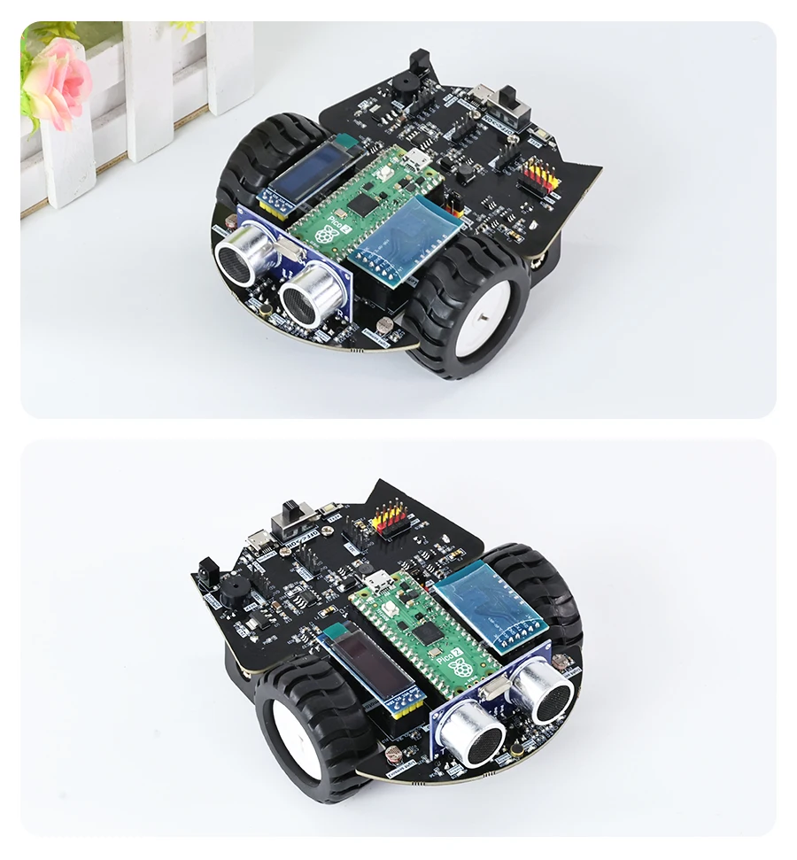 Yahboom Raspberry Pi Pico2 Roboter Auto Diy Elektronische Kit Codierung Roboter Kit Unterstützung MicroPython Programmierung APP Infrarot Steuerung – Detail 27