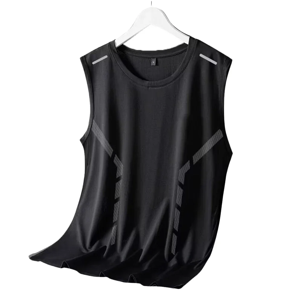 

Fitness Singlet For Men Sleeveless Fitness Undershirt Quick Dry Gym Vest Versatile Workout Apparel Bodybuilding Exercise Wear