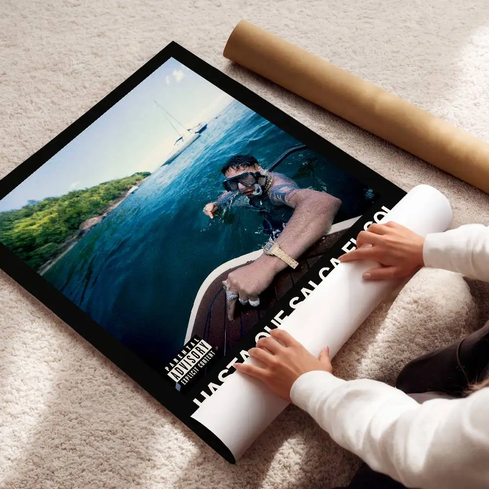 S-Standly Poster Album Art Cover Songs Rap Pop Singer Band Wall Waterproof Paper Sticker For Living Room Home Decor