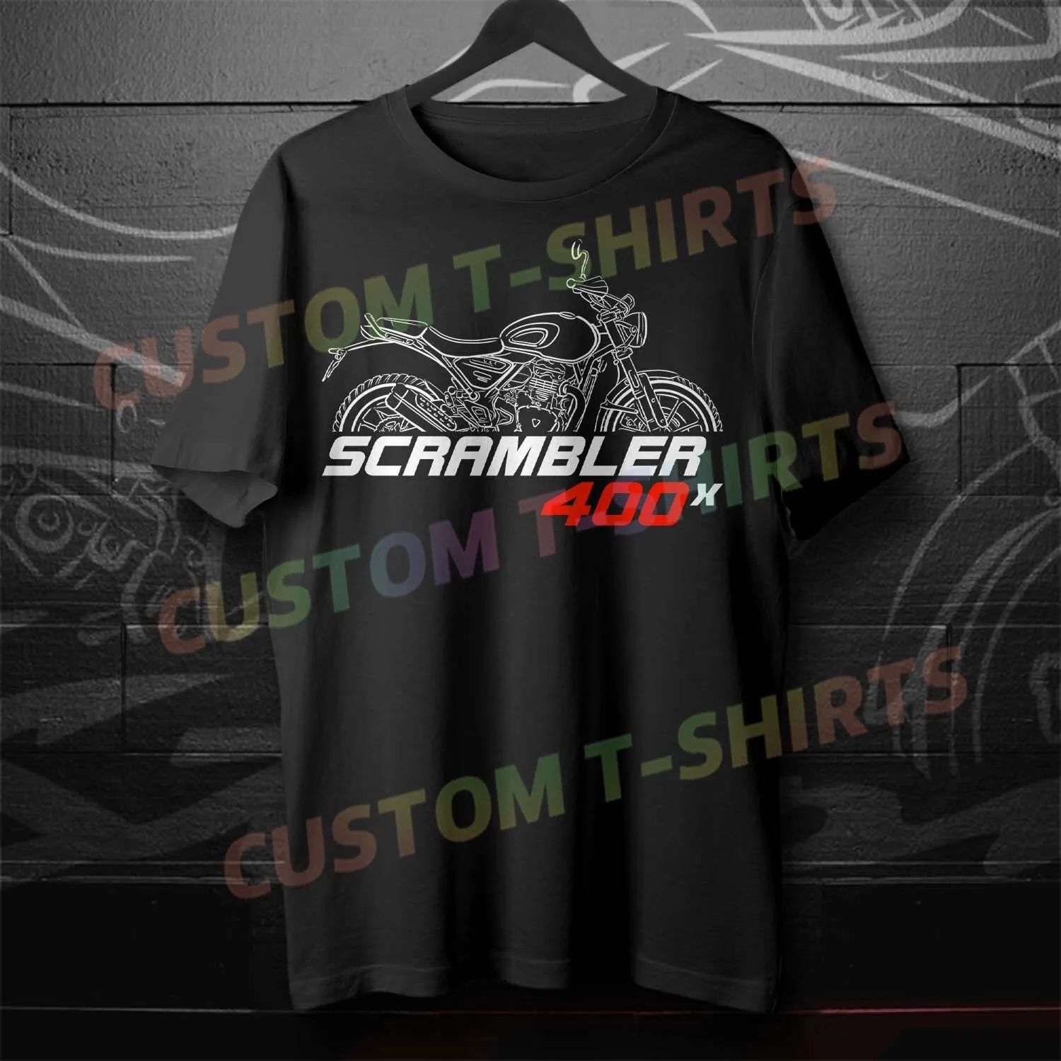 

Scrambler 400 X T-Shirt for Motorcycle Riders