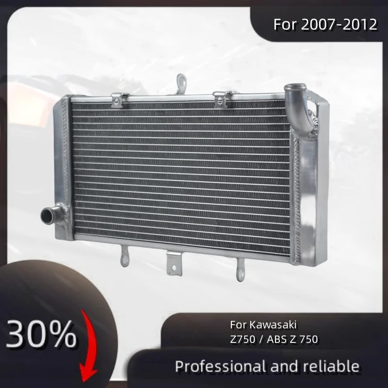 

Aluminum Radiator For 2007-2012 Kawasaki Z750 / ABS Z 750 Cooler Cooling Coolant 2007 2008 2009 2010 2011 2012