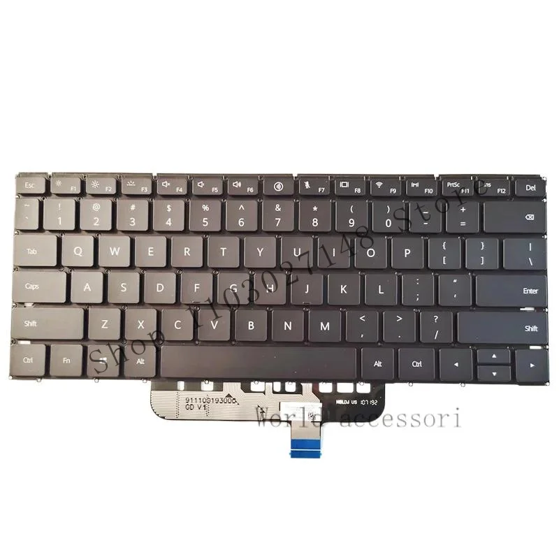 WYORESY New RU/US English Keyboard for Huawei MateBook 13s 14s EMD-W56 EMD-W76 HKD-W76 HKD-W56 EMD HKD W56 W76 Backlit