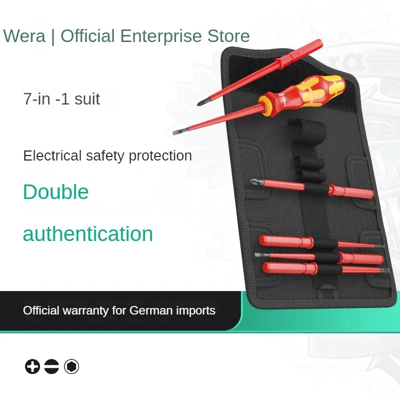 WERA Insulated Series Screwdriver Set High Quality Materials Exquisite Workmanship Simple Operation Improve Work Efficiency