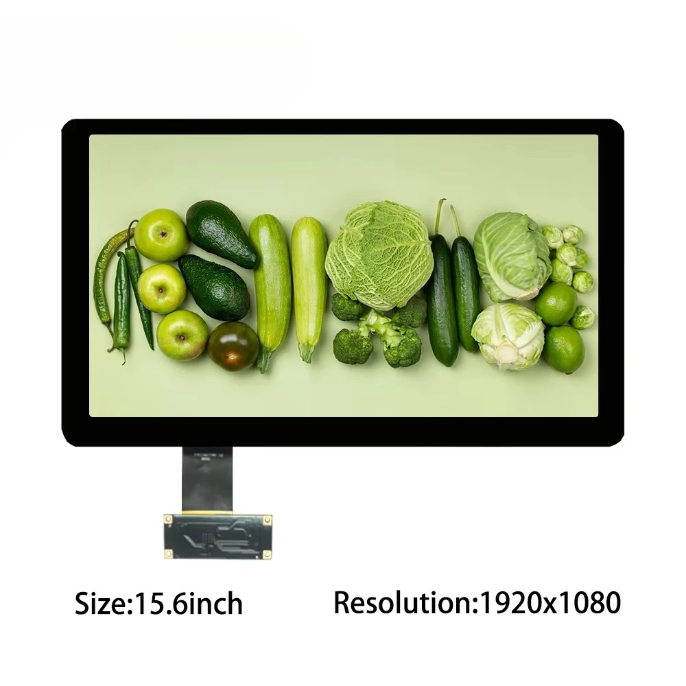 15.6 inch high brightness IPS thin-film transistor LCD module with capacitive touch panel