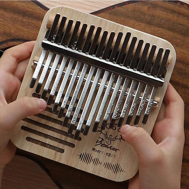 

Ретро Pine Wood Kalimba, портативное мини-пианино для большого пальца, креативное радио, клавишное пианино для начинающих, подарки на музыкальные инструменты, 21 клавиша