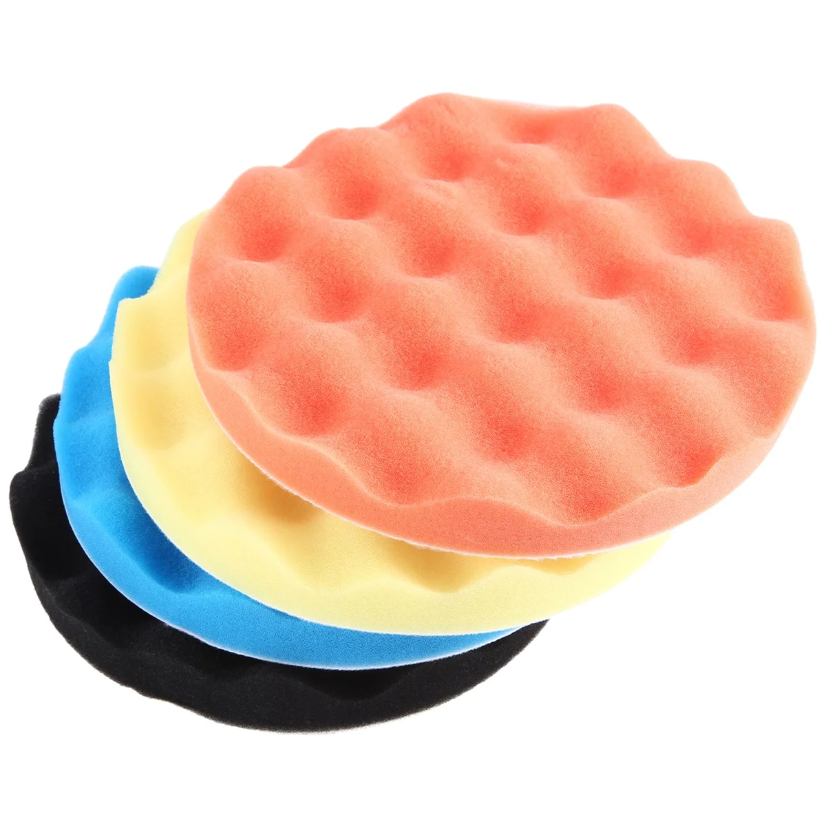 مجموعة وسادة عازلة لتلميع السيارات ، أداة تلميع الإسفنج ، 7 "، 4.5 ، 4.5