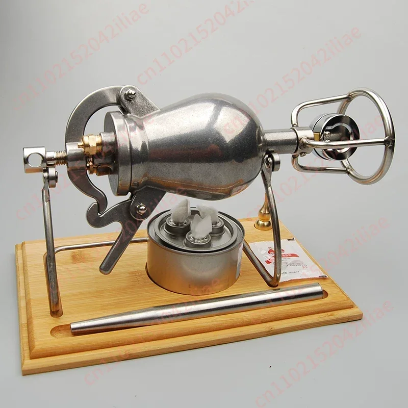 Hand Popcorn Machine Open Firing Popcorn Puffing Machine Puffed Rice Corn Machine Manual Popcorn Maker328 ml