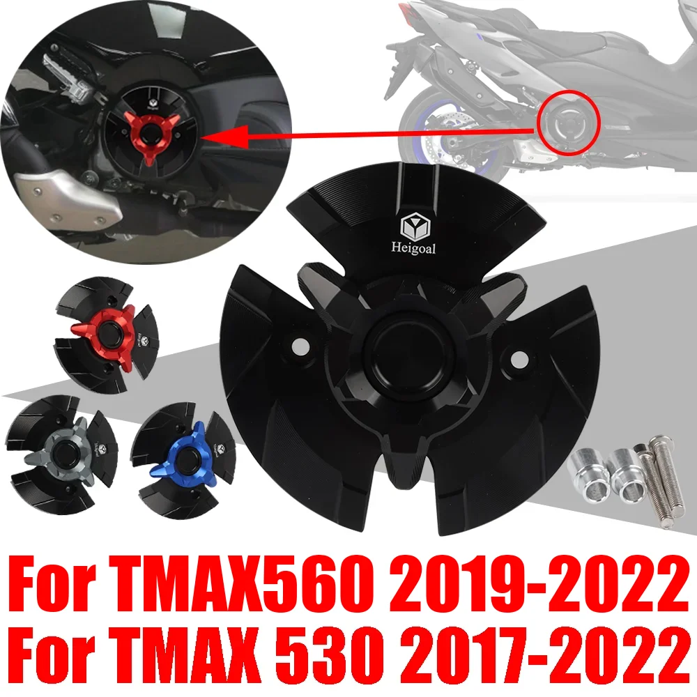 

For Yamaha TMAX 530 560 T-MAX TMAX530 T-MAX530 TMAX560 TMAX560 2017 - 2022 Motorcycle Engine Stator Cover Protector Slider Guard