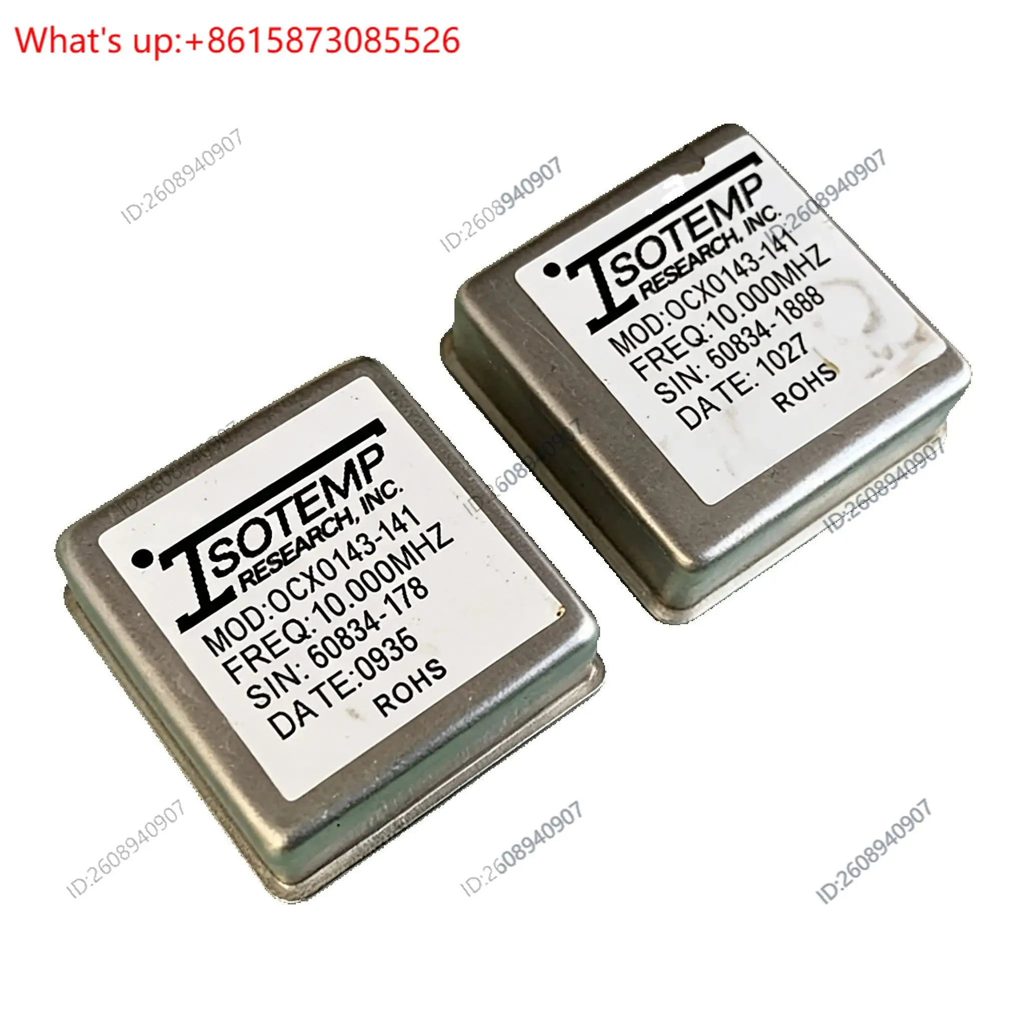 5PCS    New Imported ISOTEMP OCXO 143‑141 10MHz Oven Controlled Crystal Oscillator Constant Temperature OCXO Module