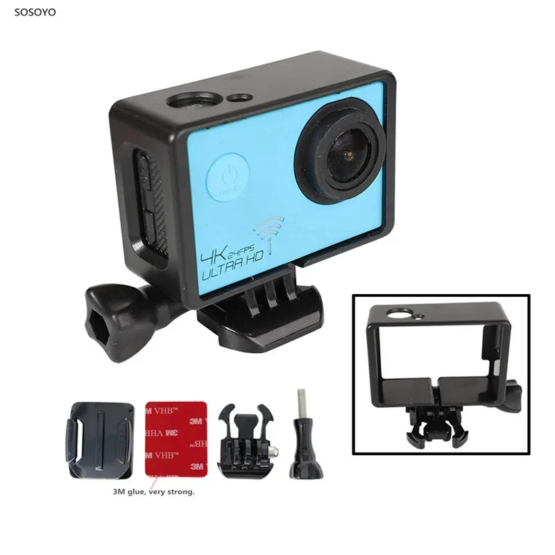 Portable Fixed Frame Case Plastic Standard Protective Frame For WIFI Sjcam SJ4000 SJ7000 SJ9000 Action Sports Camera Accessories