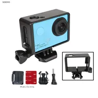 Portable Fixed Frame Case Plastic Standard Protective Frame For WIFI Sjcam SJ4000 SJ7000 SJ9000 Action Sports Camera Accessories