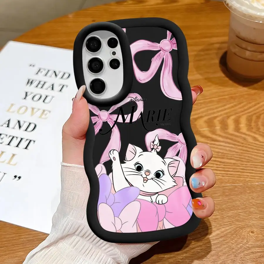 حافظة لهاتف سامسونج جالاكسي S25 Plus S22 Ultra S24 s24fe S20 FE S23 s23ultra S25 Ultra S21FE غطاء ناعم ديزني ماري كات #4