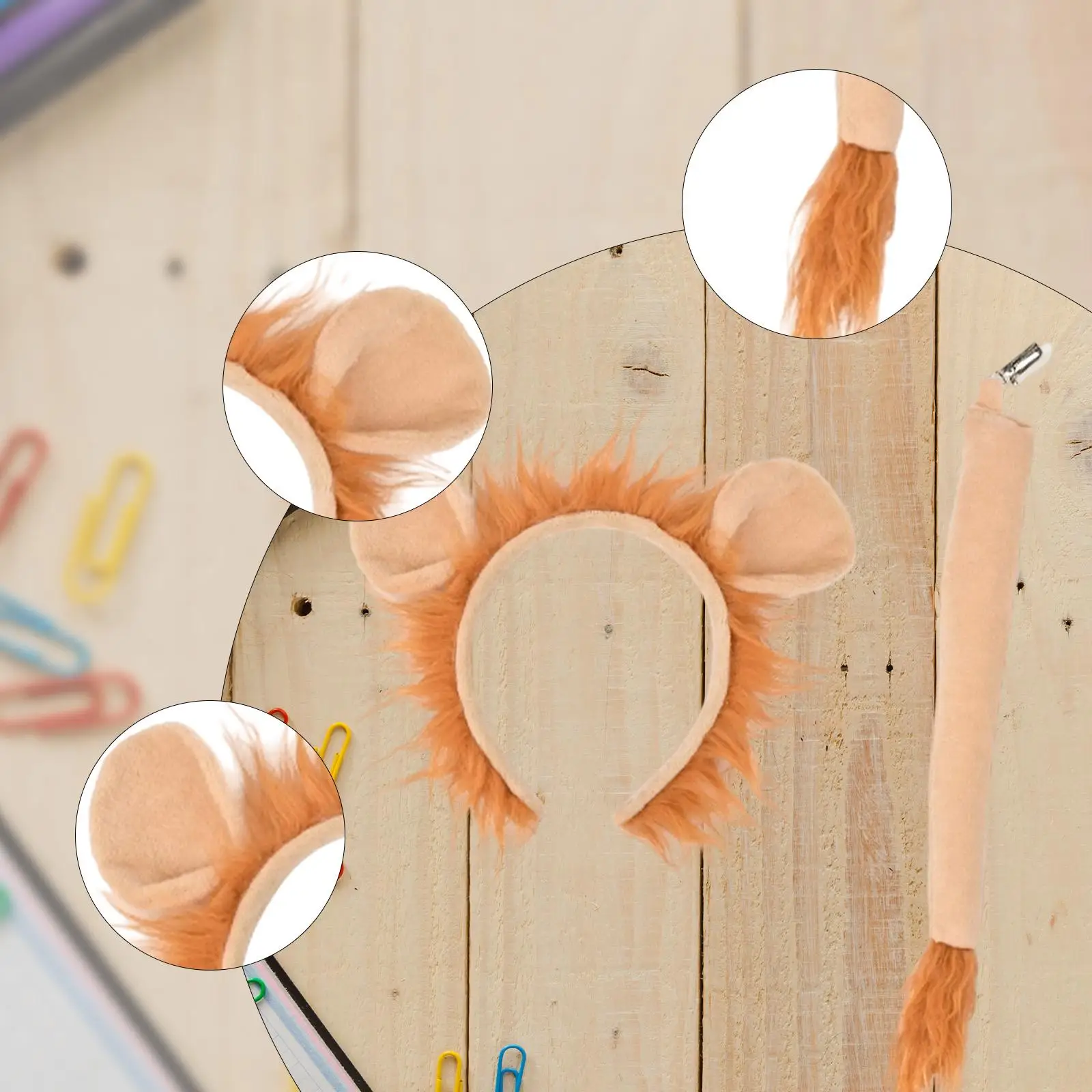 

и комплект с хвостом, детский костюм льва на Хэллоуин, комплект для детской тематической вечеринки