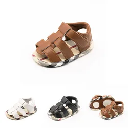 Soft Sole Summer Baby Sandals Girls 2020 Leather Baby Shoes Boys Non-slip Breathable Newborn Sandals Toddler Footwear Crib Shoe