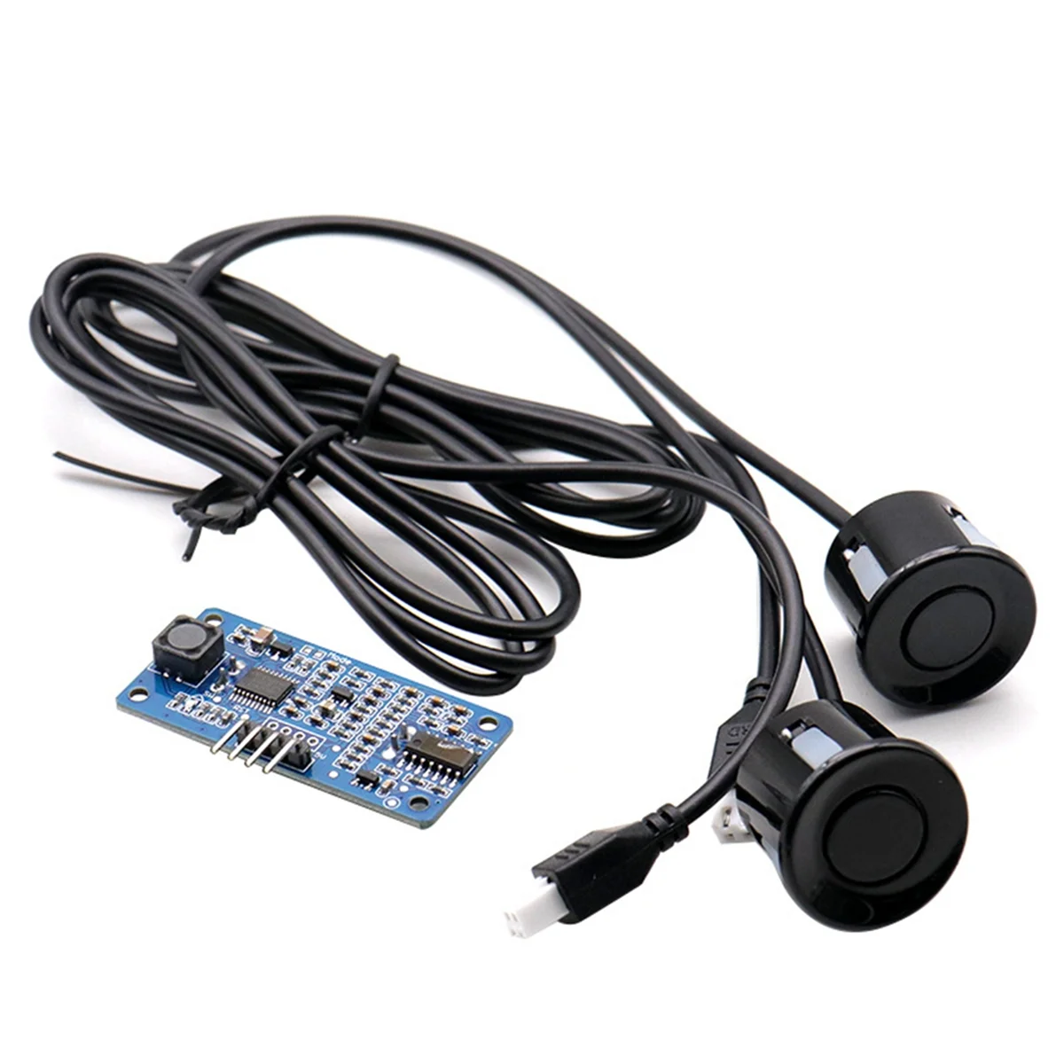 ABBH-Ultrasonic Ranging Module Waterproof Dual Probe Ranging JSN-SR04T with Cable Blind Zone Robot Obstacle Avoidance