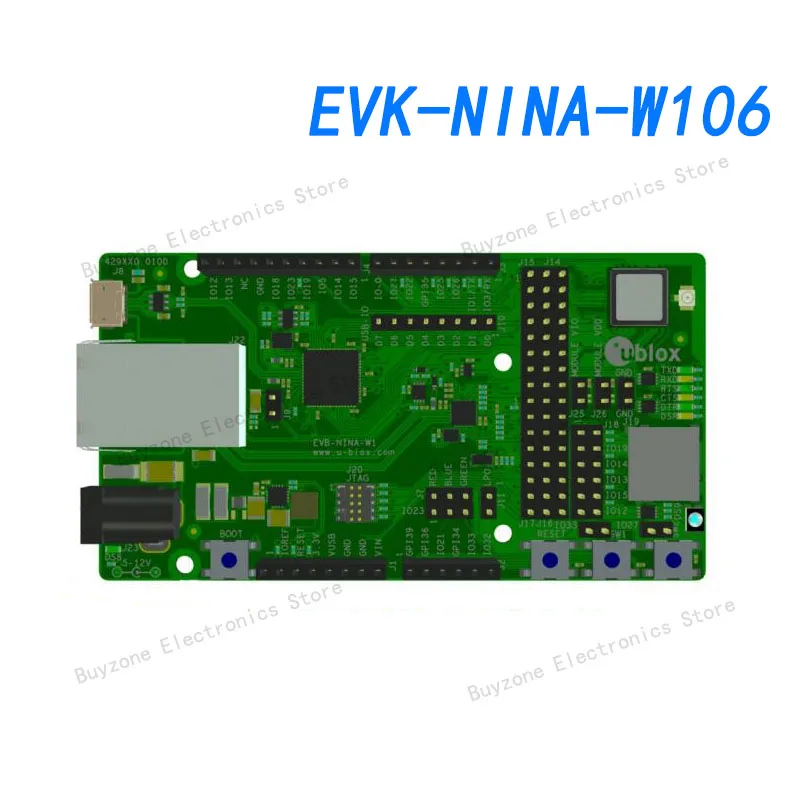 

EVK-NINA-W106 Multiprotocol Development Tools Evaluation kit for NINA-W106 module with internal antenna