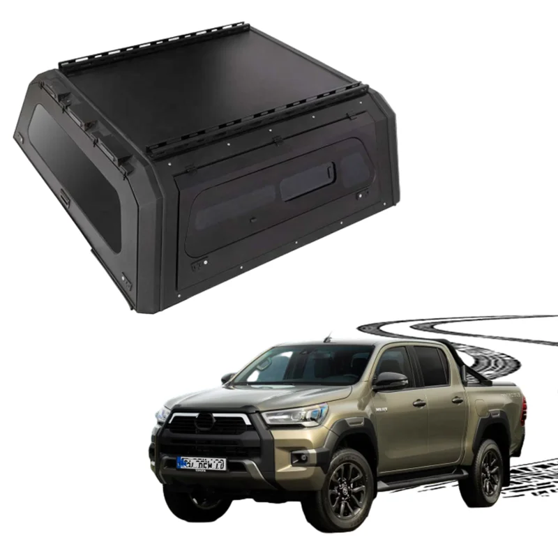 Custom 4x4 Waterproof Truck Camper Canopy Pickup Hardtop Canopy Topper For Hilux Ford Ranger Raptor