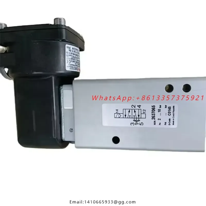 Indirect Solenoid Valve 2637065 Cylinder Filter Pneumatic view 2