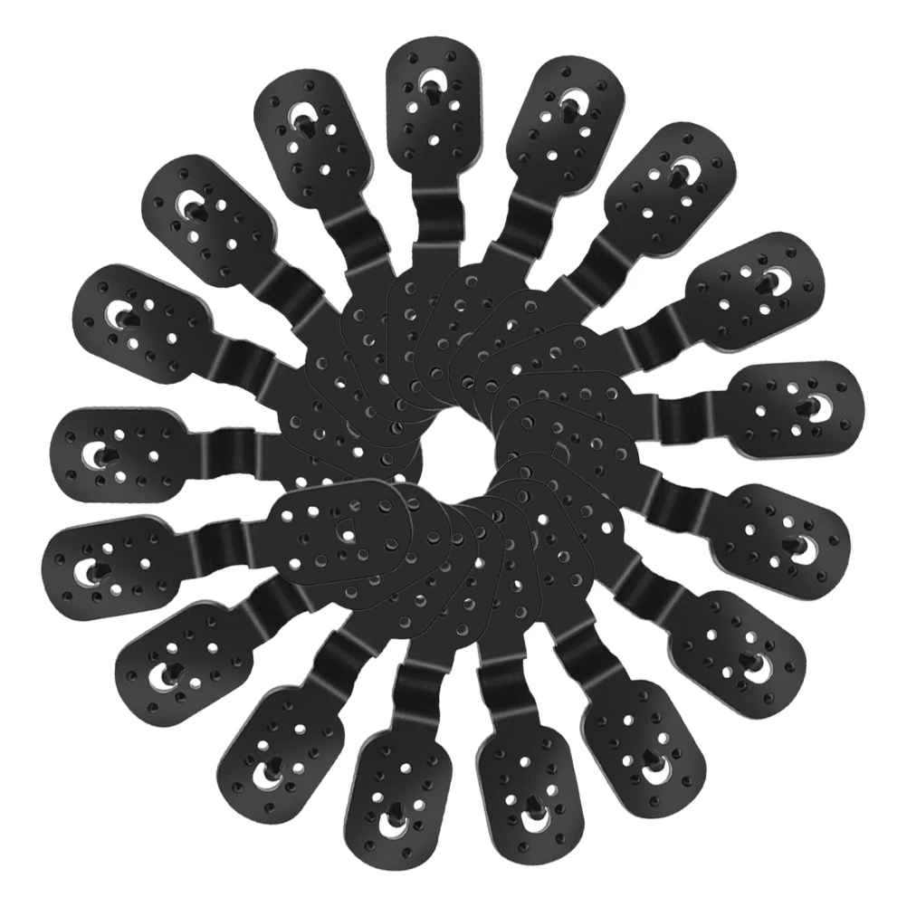 

50Pcs Shade Fabric Clips Heavy Duty Plastic Reusable Fixing Net Clip for Garden Greenhouse Tarps Shade Cloth Heavy Duty Clips