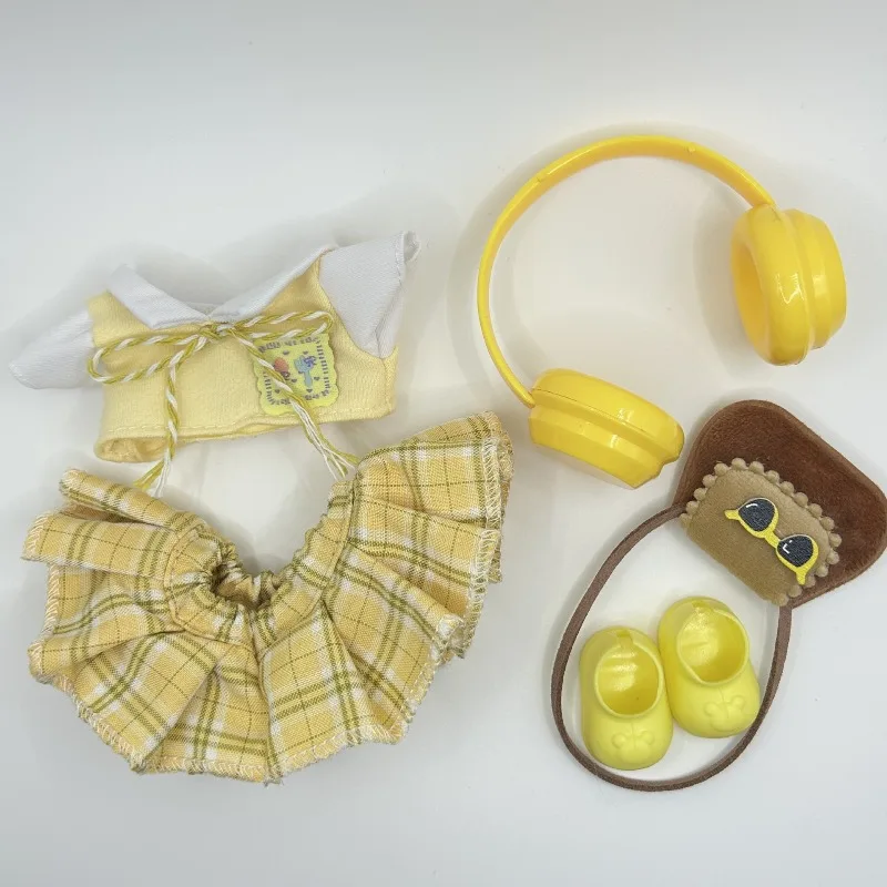 Ubranka dla lalek Labubu, generacje jedna, dwie, trzy, figurka Labubu z winylu, blind box, zawieszka, lalka w stylu JK, uroczy wiatr, prezent urodzinowy