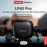 Original Lenovo LP40 Pro Bluetooth Headphones TWS Wireless Earphone Music Game Noise Cancelling Headset Sport Waterproof Earbuds