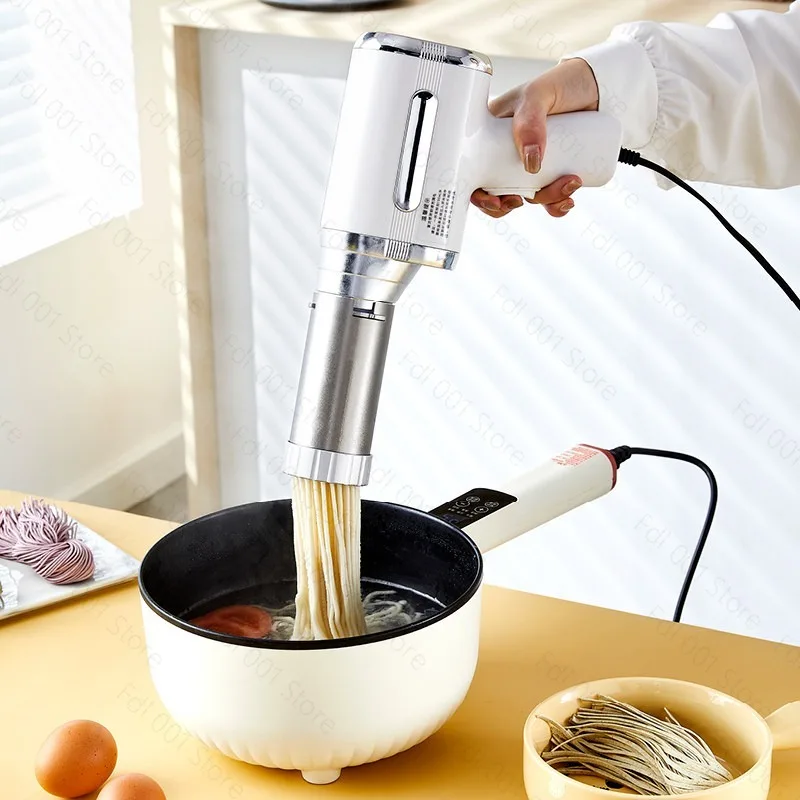 Stainless steel handheld noodle machine household portable noodle machine gun automatic small