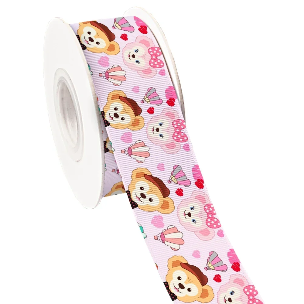 Disney Gelatoni Shelliemay Duffy Patroon Lint Voor Cheer Strikken 10Yards Grosgrain Lint