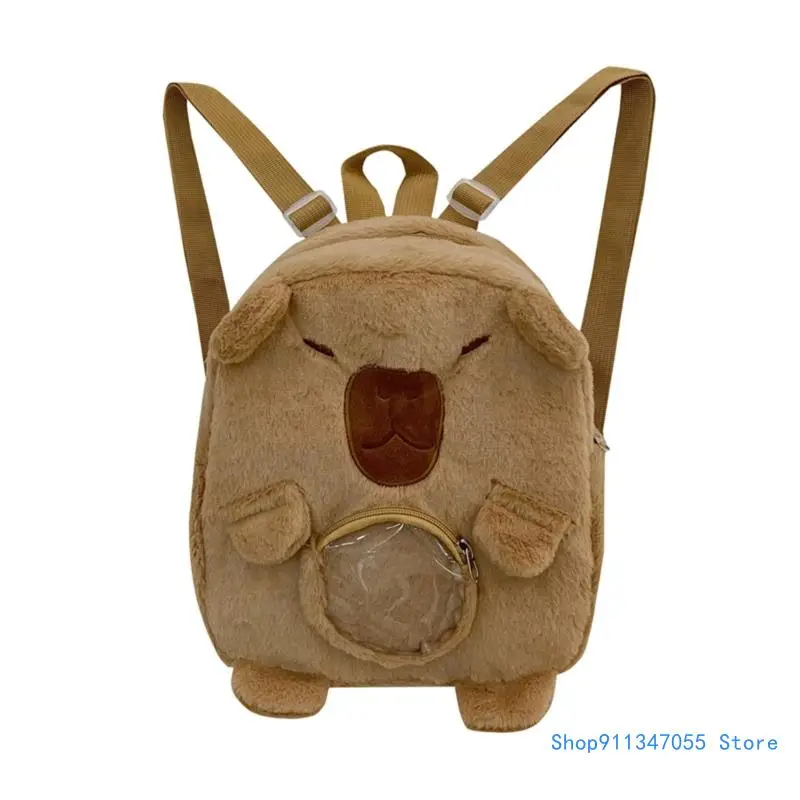 Fun Capybara Backpack Fashion Forward Bag for Students Teenagers Drop shipping