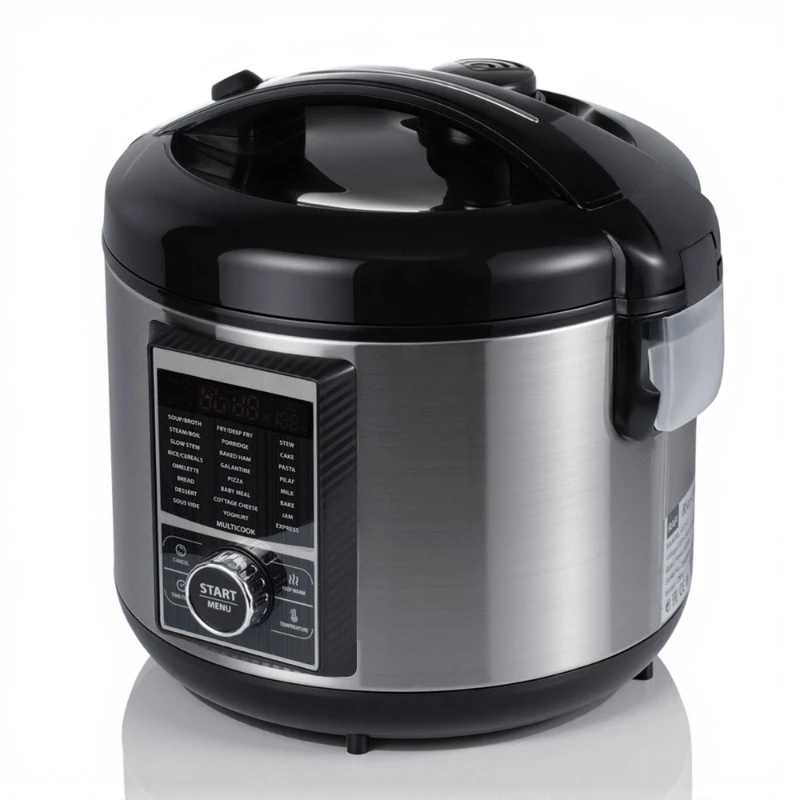 European English Russian Multifunctional Rice Cooker Household 900W Digital Display 5L
