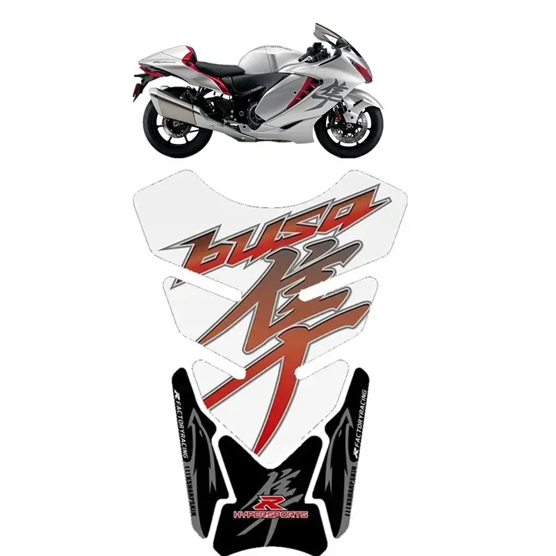 For GSX1300R GSXR1300 Motorcycle Tank Pad Protector 3D Gel Sticker Decal GSXR 1300 - 1 Accessories Accessories