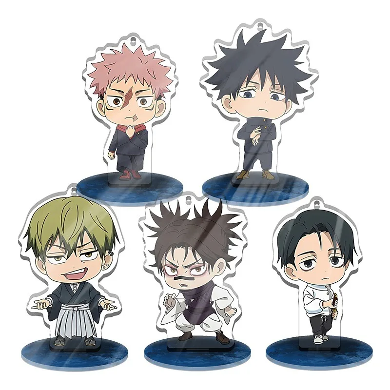 

Anime Jujutsu Kaisen Acrylic Keychain Zenin Naoya Fushiguro Megumi Itadori Yuji Okkotsu Yuta Choso Stands Desktop Ornament Gift