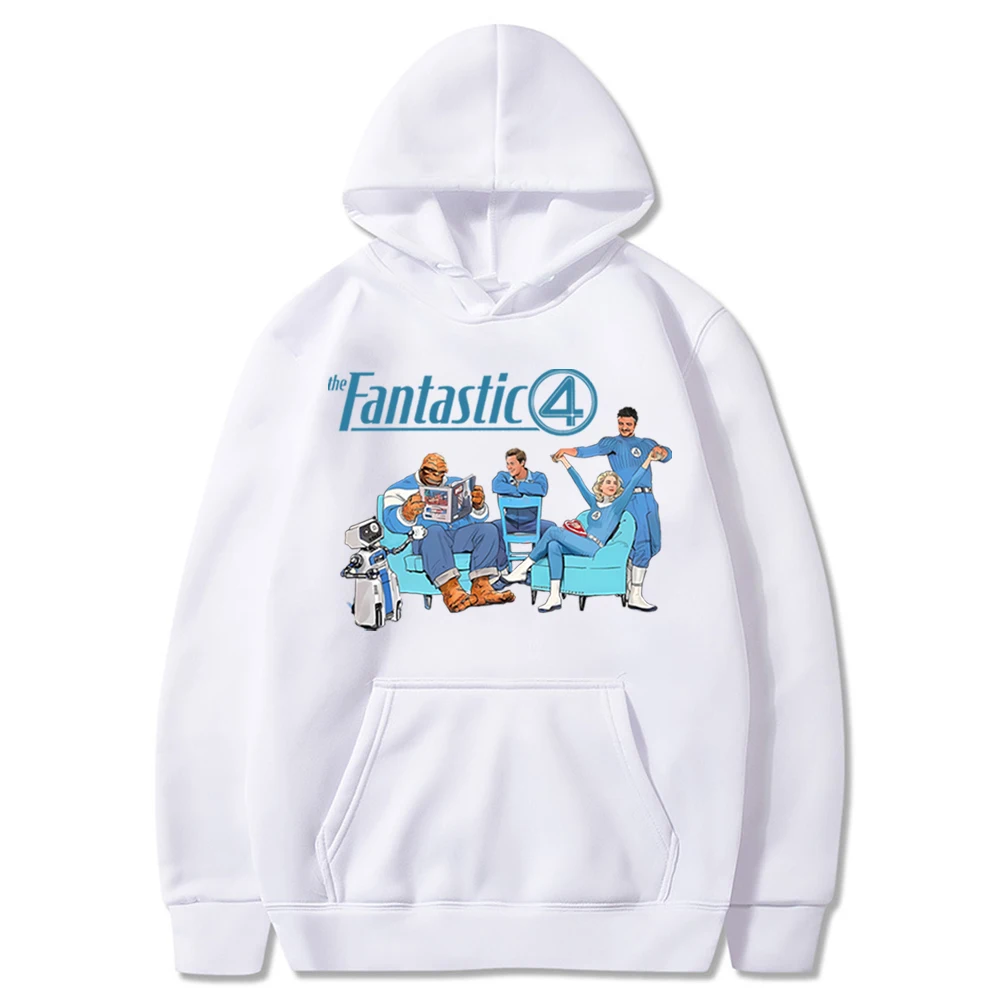 سترة رائعة ذات أربع خطوات أولى رائعة 4 2025 سترة بقلنسوة شخصية بيدرو باسكال كما ريد ريتشاردز مع قلنسوة كوسبلاي