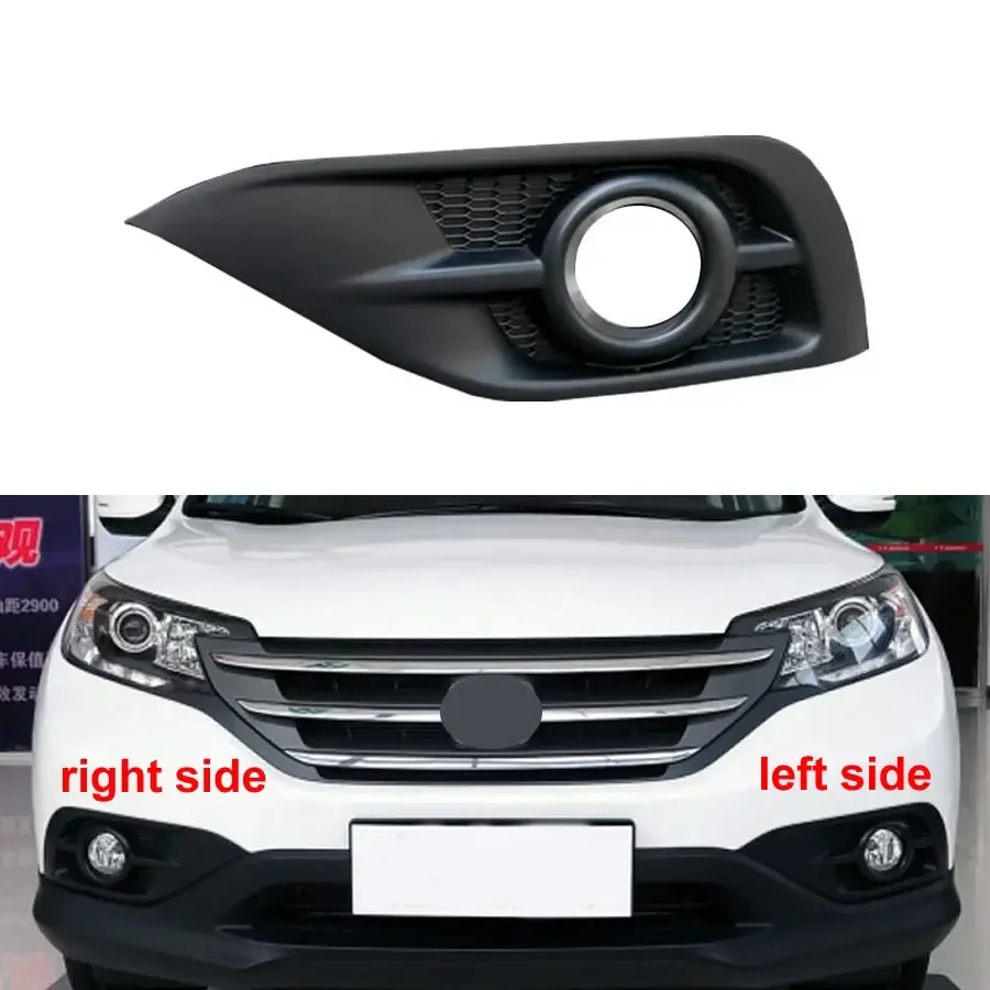 For Honda CRV CR-V 2012 2013 2014 Car Accessories Front Bumper Fog Light Frame Fogs Lamp Grille Protector Cover